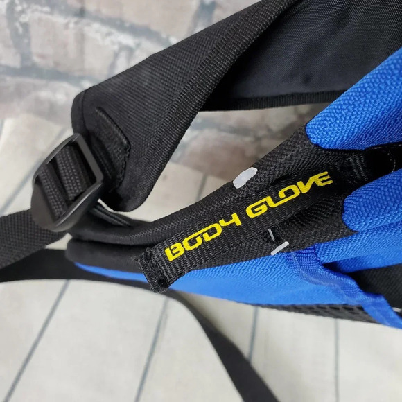 Vintage Body Glove  One Strap Beach Bag Blue Black - Picture 14 of 16